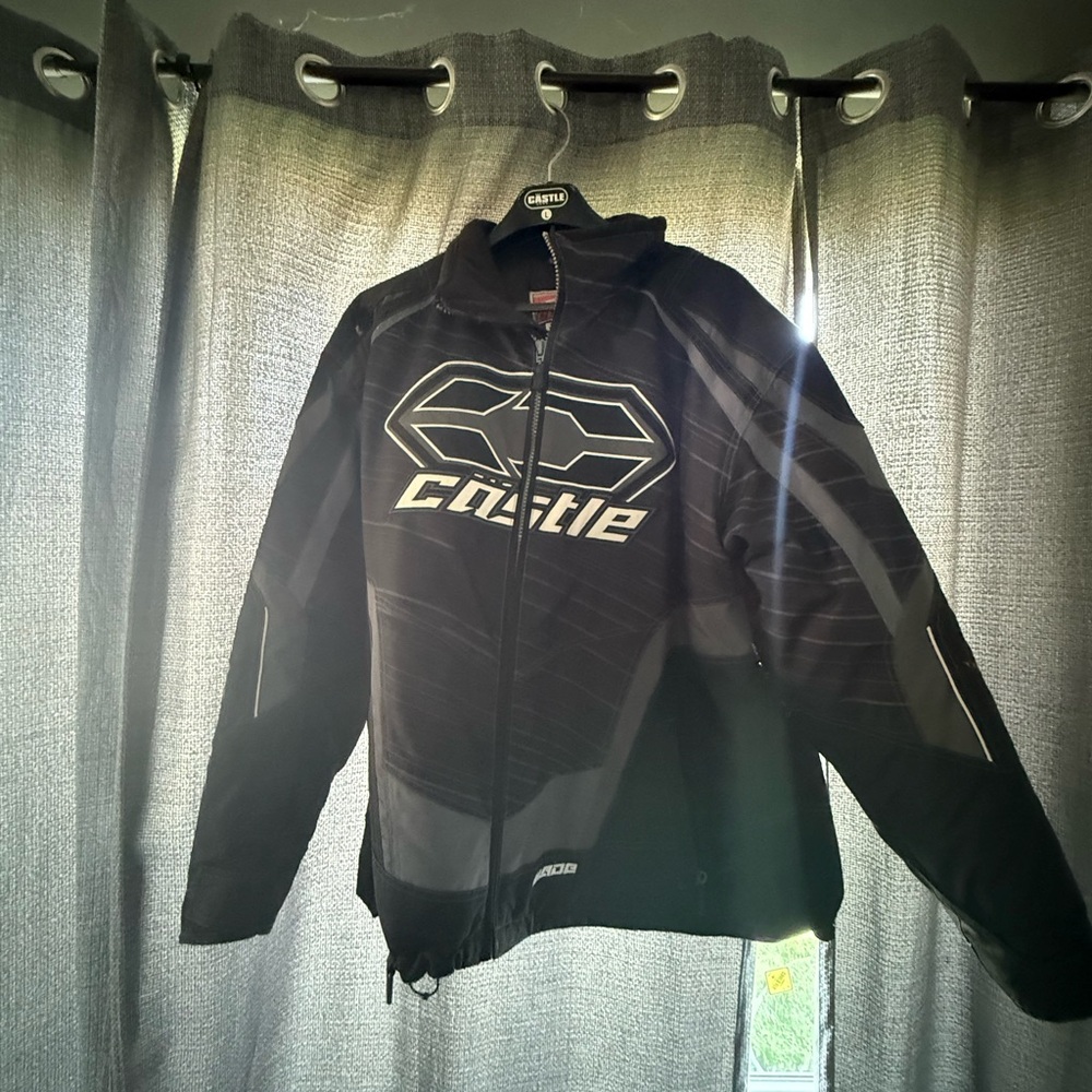 Castle Men's Performance Black Jacket